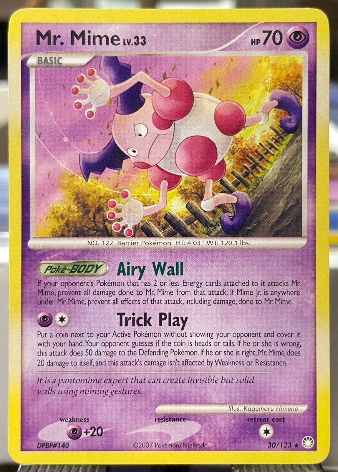 NM/LP 💎 Mr. Mime 30/123 Rare Mysterious Treasures Pokemon