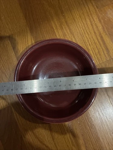 Fiesta Fiestaware Cinnabar Classic Rim 7” Cereal Bowl