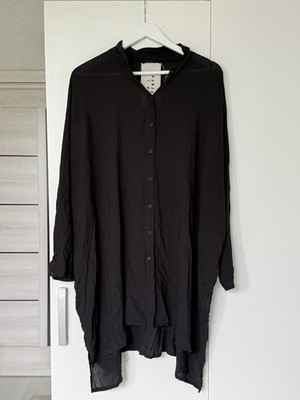 Pal Offner S/S 2019 Avant Garde Asymmetrical Women s Button Shirt Dress One Size