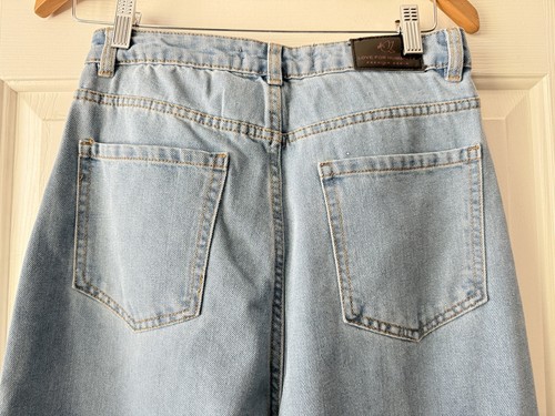love for humanity Damen Gr. 5 / 27 Premium High Rise Wide Leg Denim Jeans - Bild 6 von 19