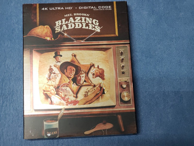Blazing Saddles (4K UHD Blu-ray & Digital, 2025) limited slipcover