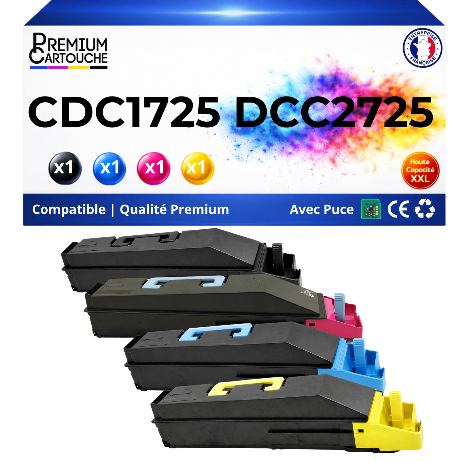 Pack toner Triumph-Adler UTAX 652510010 idéal pour les rapports d'agence