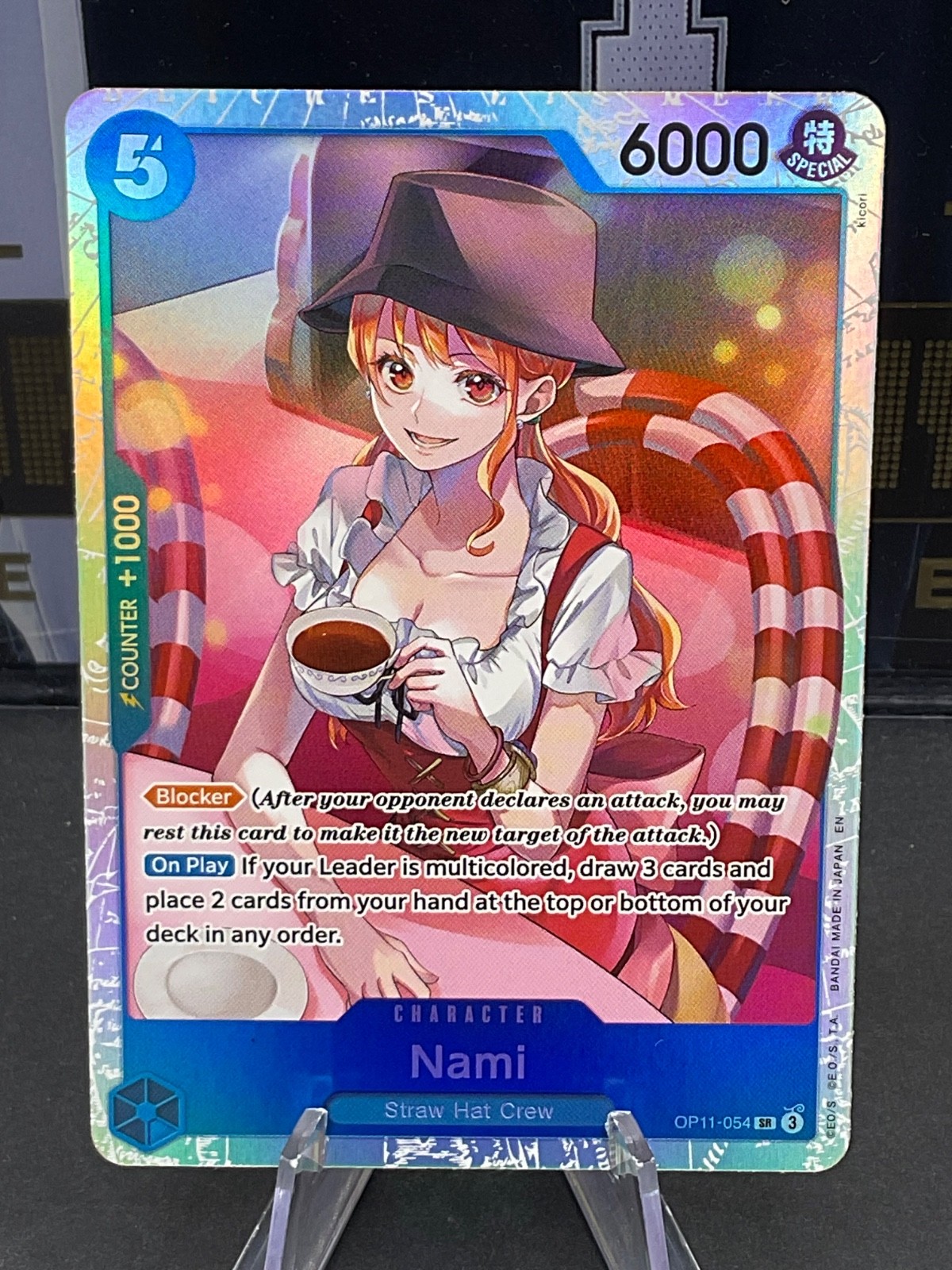 Nami OP11-054 (SR) Super Rare A Fist of Divine Speed One Piece TCG