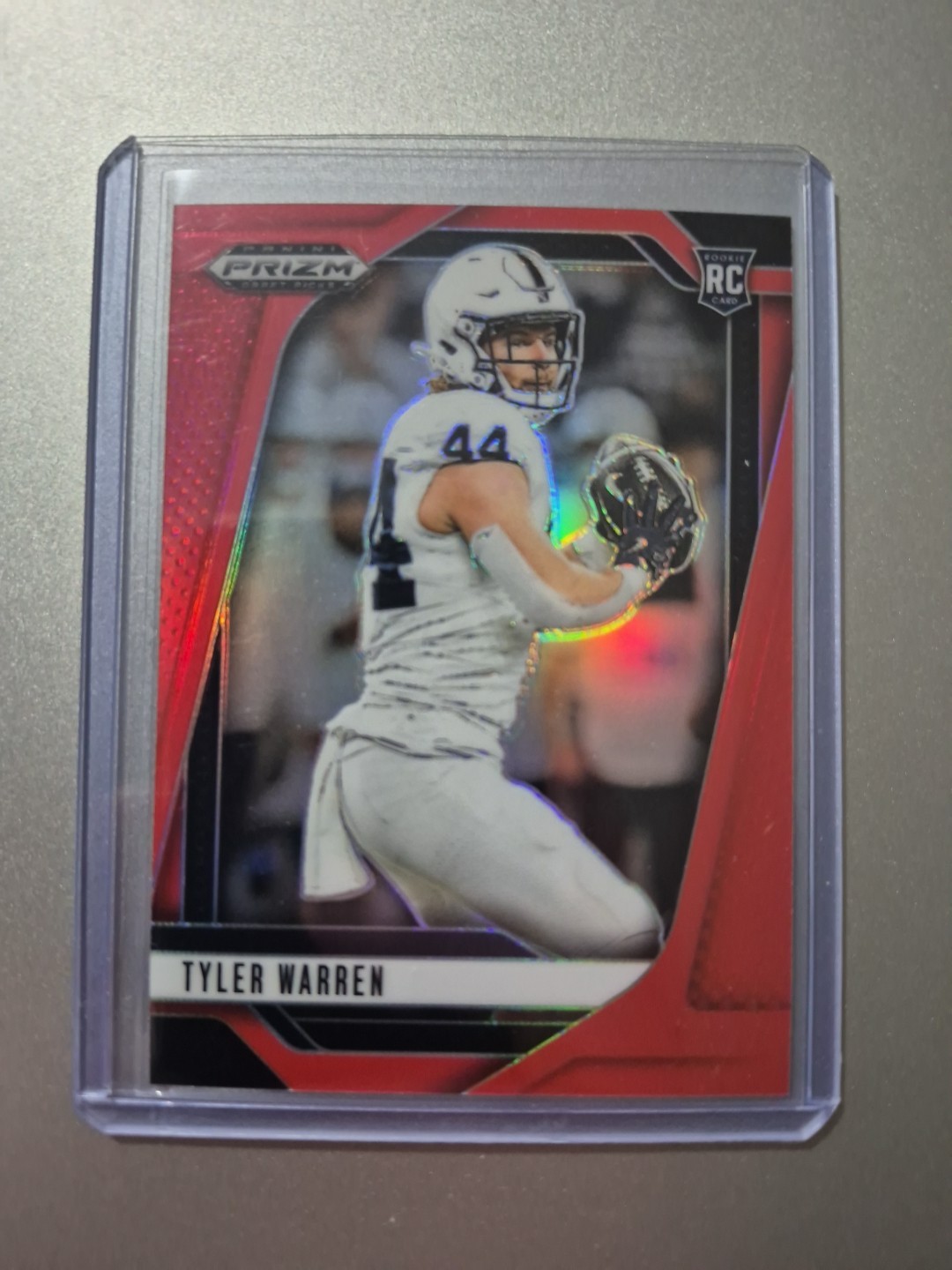 2025 Prizm Draft Picks Tyler Warren Red Prizm Prizm /399 Penn State #107