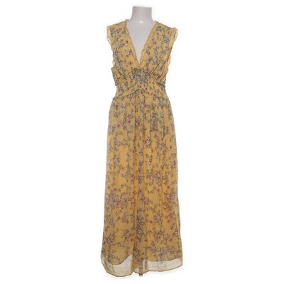Max Studio, Maxikleid, Größe: XL, Gelb/Mehrfarbig, Polyester, Blumen, Damen #q1h
