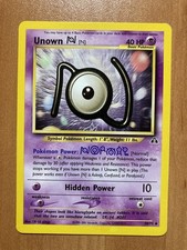 Unown N 50/75 Neo Discovery Set Vintage Pokemon Card WOTC LP SHIPS FAST on eBay
