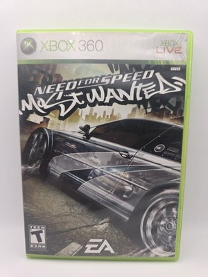 Need for Speed Most Wanted (Microsoft Xbox 360, 2005) CIB Case & Disc Tested...