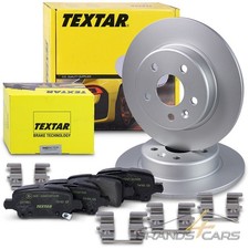 TEXTAR BREMSSCHEIBEN Ø264 +BELÄGE HINTEN FÜR CHEVROLET BOLT VOLT OPEL ASTRA K