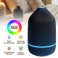 Aromatherapy Machine 100ml Essential Oil Diffuser Waterless Auto-Off Night Light