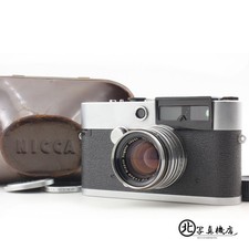 MINT w/CASE NICCA III L Rangefinder 35mm Camera Nikkor-h c 5cm f2 From JAPAN