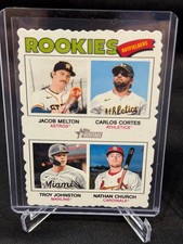 2026 Topps Heritage Deckle Edge SP Variation Rookies Outfielders #373 Church