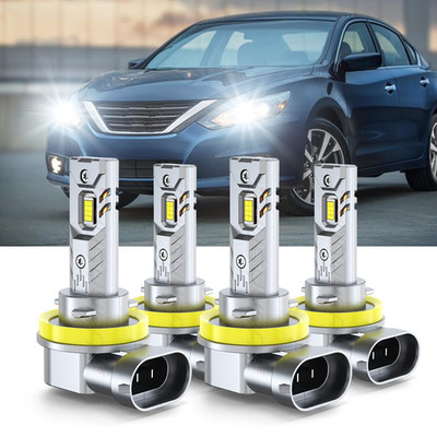 For 2007-2018 Nissan Altima 6500K LED Headlight High Low Beam Bulbs Kit A+