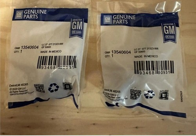 #ad #ad 2X Tire Pressure Monitoring System Sensor ACDelco GM Original Equipment 13540604 $23.99