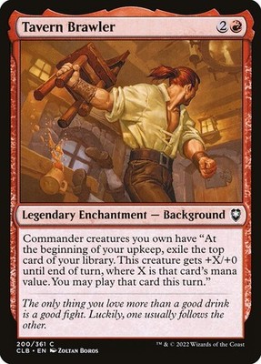 [MTG] Tavern Brawler (200) (CLB) LP-HP