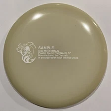 Discraft 💎 Mega Glo Buzzz - Sample Run Infinite Discs White - 500 Made RARE 💎