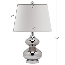 Safavieh EVA DOUBLE GOURD TABLE LAMP, Reduced Price 2172762194 LIT4086M-SET2