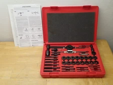 Vermont American 40 Piece Tap & Die Set Black Max 21786 USA Nice