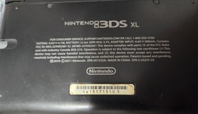 Nintendo 3DS XL Black Handheld Console