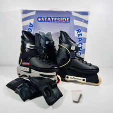 Stateside Aggressive Reaction Inline Roller Skates Size 5 Black￼