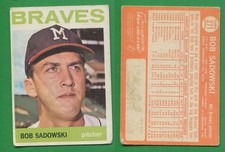 1964 Topps Baseball ~~~ BOB SADOWSKI ~~~ No. 271 ~~~ FREE S/H ~~