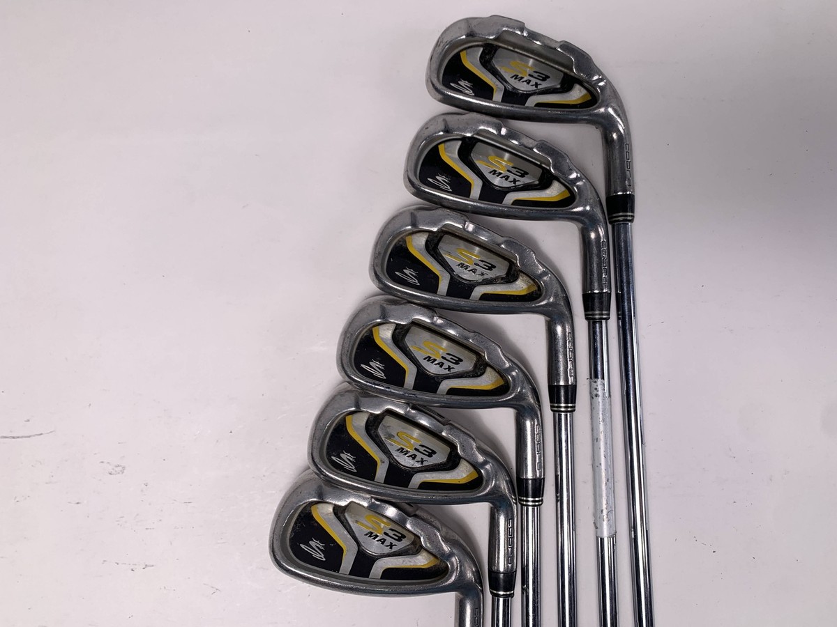 cobra S3アイアンセット 5〜P レフティ Cobra S3 Max Iron Set 5-PW S3 Max Regular Steel Mens RH Oversize