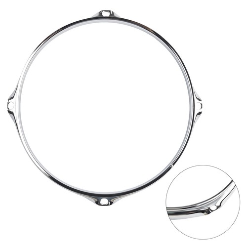 Heavy Duty Zinc Alloy Drum Hoop Ring Rim For 8 10 12 14 Inch Snare Drums New - Picture 9 of 39