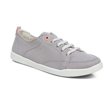 Vionic Beach Pismo Casual Sneaker: Canvas, Light Grey Canvas New