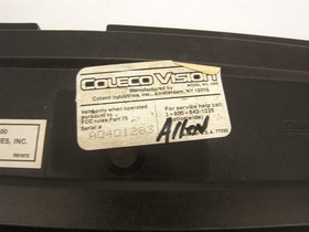 1982 Coleco Vision Video Game System #2400 With 3 Hand Controls Working/Tested