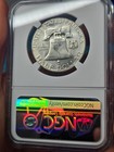1959 P NGC MS64 Franklin Half Dollar 50c US Mint Silver 1959-P MS-64 Blast White — photo 2