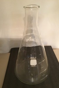 Genuine Pyrex 4980 4000 mL Erlenmeyer Flask Borosilicate Glass
