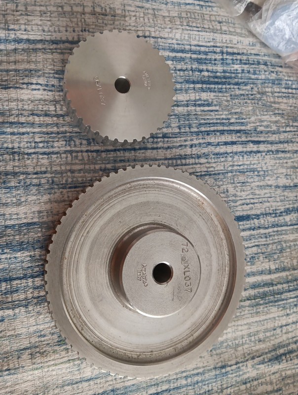 Timing Pulleys Ametric 72XL037 (3/8" Bore) & 36XL037 (5/16" Bore)