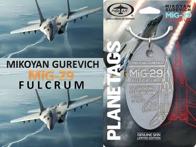 Planetag Real Flugzeughaut Mikoyan Gurevich MiG-29 FULCRUM - Grau