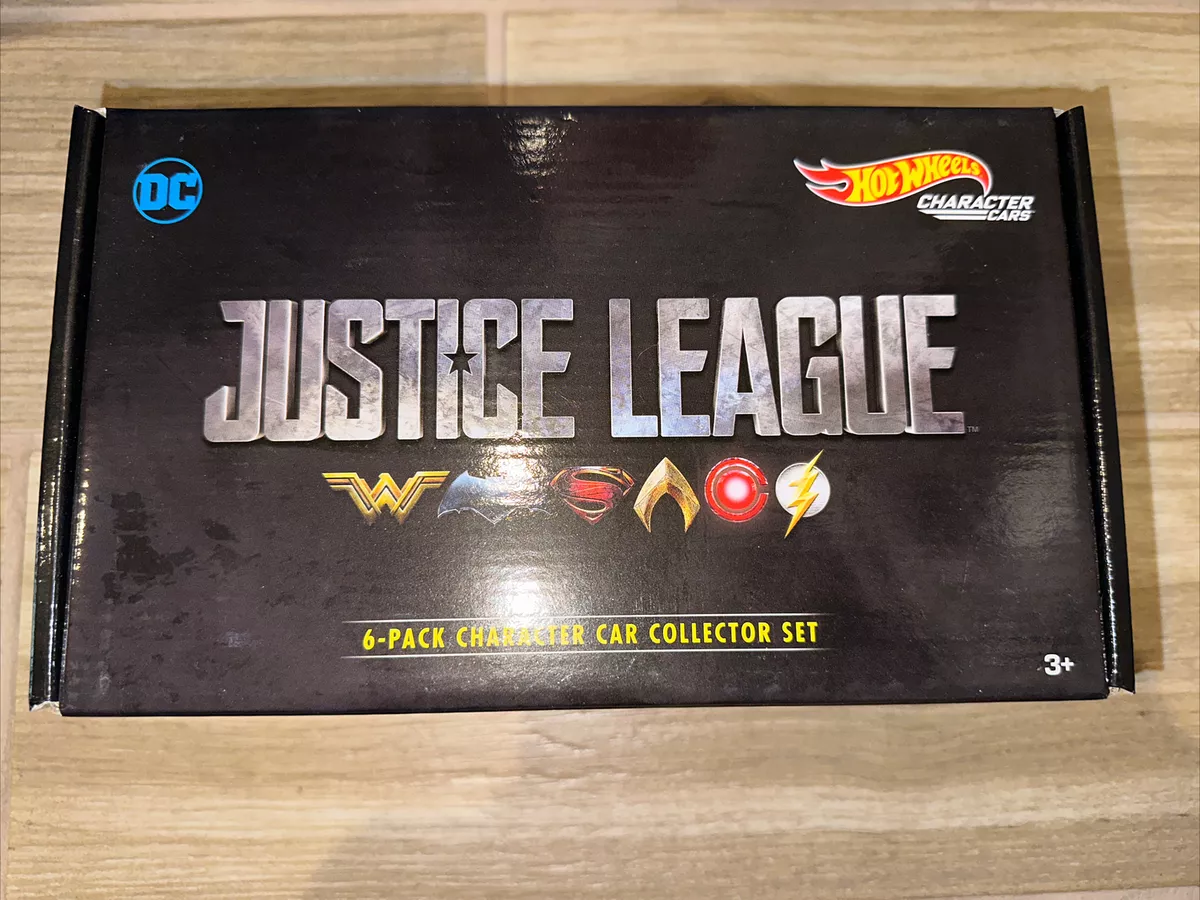 Hot wheels justice league 6 on sale pack