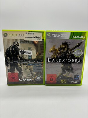 Microsoft Xbox 360 Darksiders/ Crysis 2 in OVP