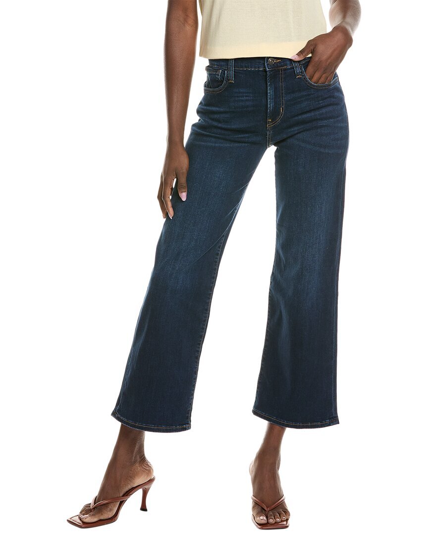 Женские джинсы с высокой посадкой и широкими штанинами Hudson Jeans Rosalie Venus