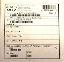Dcnm-s-m95hk9= Dcnm For San License For Mds 9500, Hp Spare Tc368-63102 New!