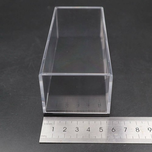 Acrylic Display Case Model Cars Show Box Transparent Dust Proof with Black Base - Picture 9 of 20