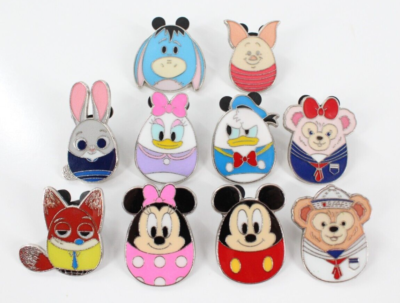Shanghai Disney Resort - Easter Egg Mystery Box 2018 10pc Pin Set