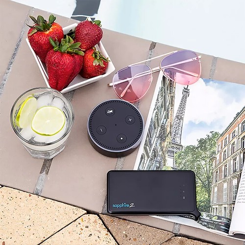 TravelWifi Sapphire 2 Global Mobile Wi-Fi Hotspot (Black) - New/Sealed - Afbeelding 6 van 6