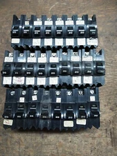 (25) FPE Stab-Lok NB111020 1" Wide Circuit Breaker 20Amp 120/240VAC Tested
