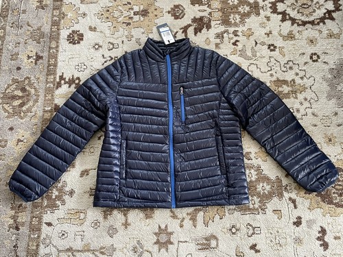 Lightweight Puffer Jacket Navy Blue 