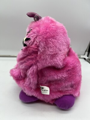 1999 Trendmasters Pink Talking Interactive Plush WUV LUV 2 With 3