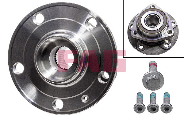 FAG 713 6109 90 Radlager Satz FüR ,Audi ,Seat ,Skoda,Skoda ( Svw ),Vw,Vw (Faw)-image