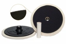 Backing Plate Hook & Loop for Rotary Polisher Buffer – (1) Backer, FAST Shipping