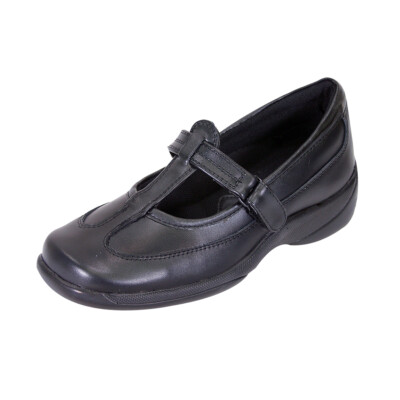   24 HOUR COMFORT Liz Women's Wide Width Cushioned T-Strap Mary Jane Shoes  
