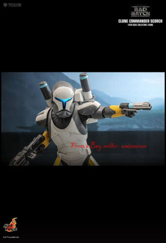 Perfect Hot Toys 1/6 Tms130 Star Wars Clone Commander Scorch In Stock New - Picture 8 of 12