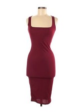 NWT Boohoo Boutique Women Red Casual Dress 8