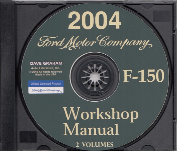 2004 Ford F-150 Shop Manuell Auf F150 Pickup Truck Repair Service Atelier-image