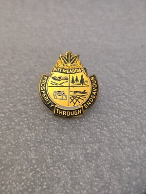 PITT MEADOWS   PROSPERITY THROUGH ENDEAVOUR   Pin / Pins *aus Sammlung* 16459