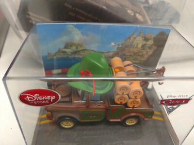 Disney Store Cars 2 Die Cast Collector Case Materhosen Mater 1:43
